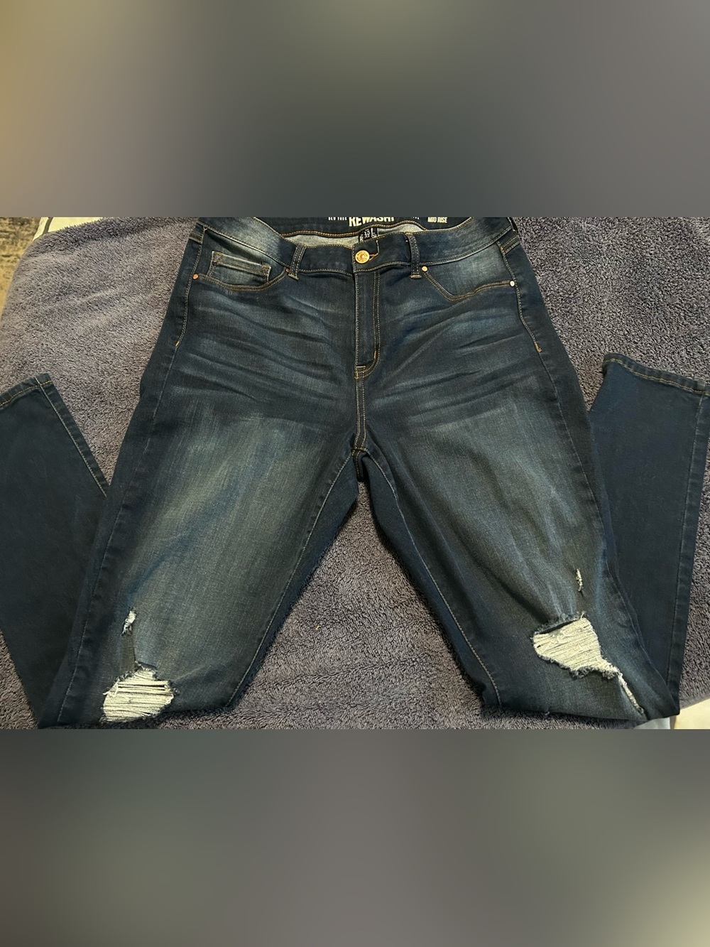 Women’s Dark Blue Stretch Jeans